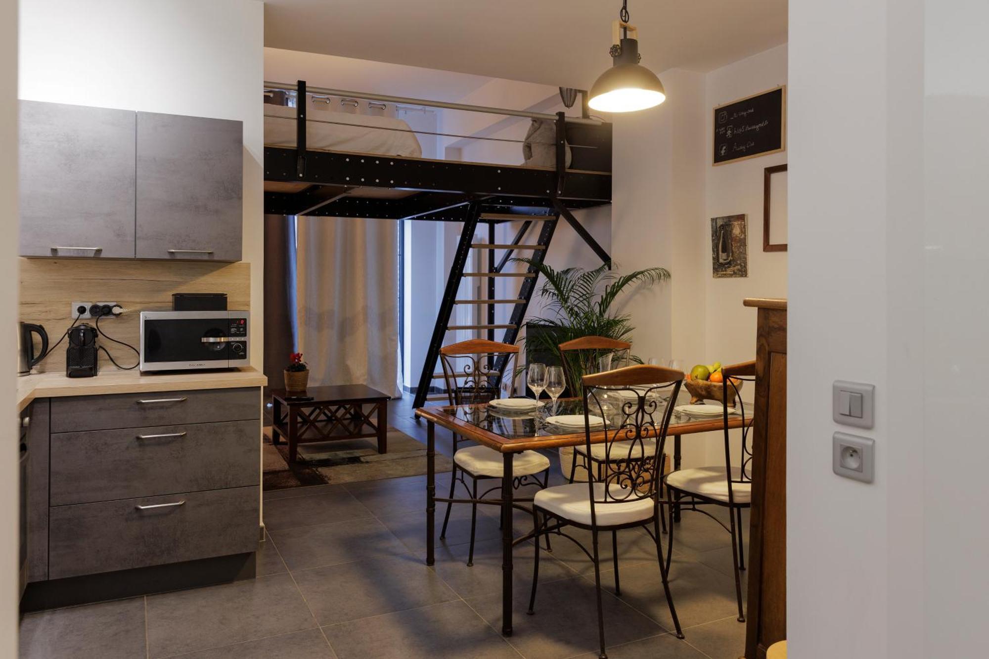 Manhattan Loft - Centre - 5 Mn A Pied Gare - Parking Prive - Patio تروي المظهر الخارجي الصورة