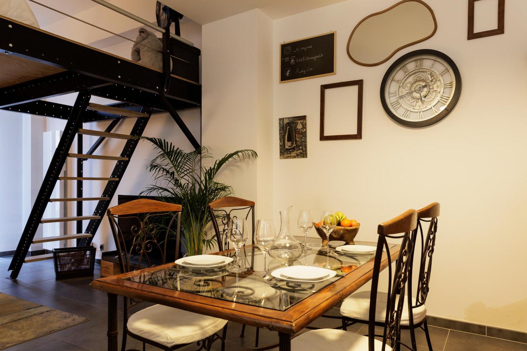 Manhattan Loft - Centre - 5 Mn A Pied Gare - Parking Prive - Patio تروي المظهر الخارجي الصورة